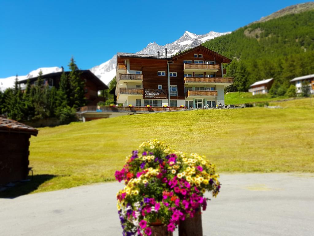 Hotel Alpenperle Saas-Fee Luaran gambar