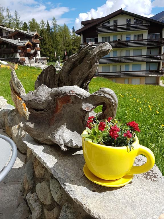 Hotel Alpenperle Saas-Fee Luaran gambar