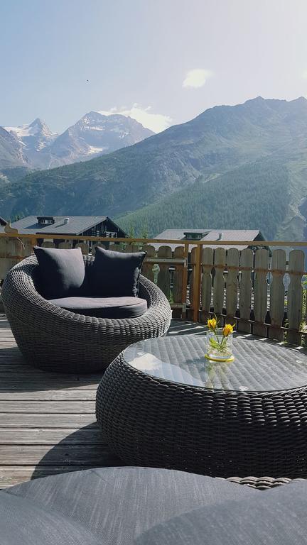 Hotel Alpenperle Saas-Fee Luaran gambar