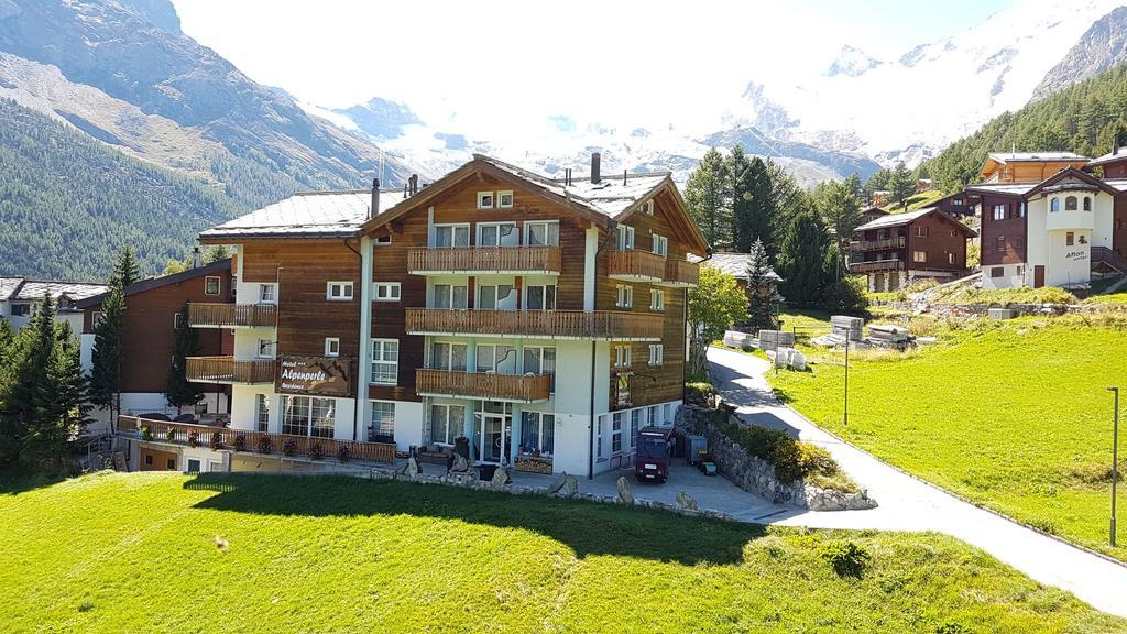 Hotel Alpenperle Saas-Fee Luaran gambar